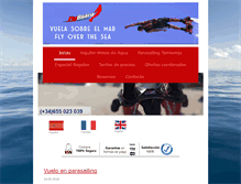 Tablet Screenshot of flyboardtorrevieja.es
